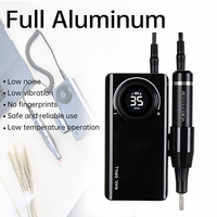 2024 Portable électrique 35000 tr/min perceuse à ongles sans fil nouvelle perceuse à ongles sans fil argent/gris/noir Rechargeable