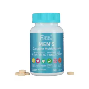 OEM/ODM Индивидуальные OEM мужские поливитаминные добавки таблетки с витамином A C D E и цинком для иммунной поддержки здоровья B12 кальций