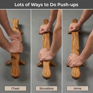 Barre de musculation horizontale en bois durable pour exercices de fitness, club indien, Meel Karla <span class=keywords><strong>Katai</strong></span> - 2,5 pieds, couleurs assorties - Product Image 3