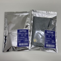 Sacs refermables personnalisés avec logo pour vêtements, t-shirts, chapeaux, emballage réutilisable en aluminium, sacs à fermeture éclair avec fenêtre transparente