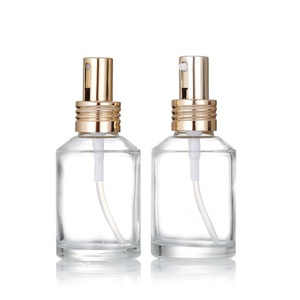 Chai Xịt Dưỡng Da Đeo Vai Xiên Trong Suốt <span class=keywords><strong>15Ml</strong></span> 30Ml 60Ml 100Ml 200Ml Chai Xịt Thủy Tinh Nước Hoa Có Vòi Xịt Màu Đen Vàng Kim - Product Image 6