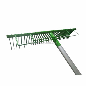 32 ฟัน 45 #   คราดใบเหล็กพร้อมด้ามจับสำหรับทำสวน - Product Image 4