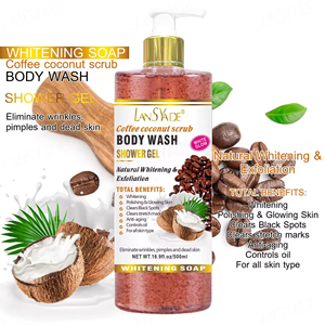 Lotion <span class=keywords><strong>de</strong></span> Bain Blanchissante pour la Peau, 500 ml, Douce et Soyeuse, <span class=keywords><strong>Mousse</strong></span> Hydratante Riche, Gommage Exfoliant Nettoyant en Profondeur, Gel <span class=keywords><strong>Douche</strong></span> - Product Image 4