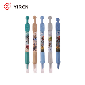 YIREN Yaratıcı Sevimli Karikatür Çok Renkli Dolma Kalem Öğrenci Pratik Plastik Kalem Okula Dönüş Hediyesi - Product Image 1