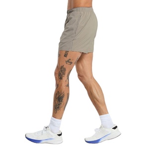 Supplier Breathable <b>Elastic</b> Waist Polyester Men's Shorts Casual Workout Blank Running Fitness Mens Athletic Wear - Product Image 3