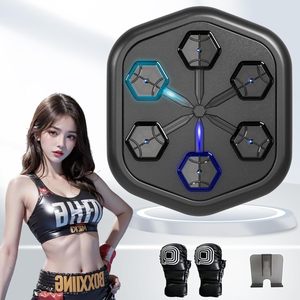 Macchina da Allenamento per Boxe Musicale Intelligente RS ONEPUNCH Bersaglio a Muro Target per Allenamento di Reazione Rilassante Manichino da Boxe Macchina per Boxe Musicale - Product Image 1