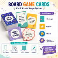 Boîte de jeu de cartes personnalisée rose pour adultes, idéale pour les soirées en groupe, les fêtes, les familles et les couples