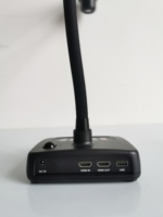 A3 ajustable HD MI IN/OUT Visualizador digital Zoom óptico 10X y Zoom digital 30x Tarjeta TF Cámara de documentos para presentaciones