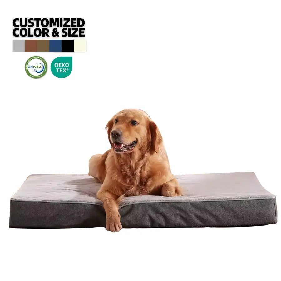 Lettino Extra Large per cani da esterno cama para perro lavabile in Gel di raffreddamento traspirante Memory Foam divano ortopedico cuccia per cani