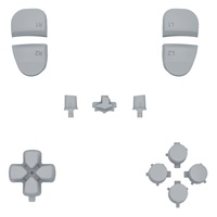 Kits de boutons de remplacement personnalisés EXtremeRate, ensemble complet de boutons pour manette PS5 Edge