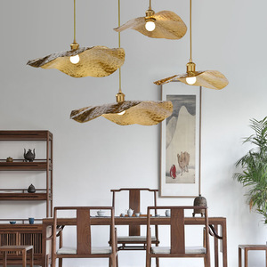 Lampe suspendue décorative moderne en métal de style chinois, avec <span class=keywords><strong>hauteur</strong></span> réglable, pour restaurant, taille moyenne - Product Image 4