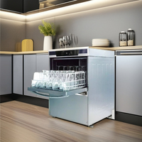 Mini entièrement automatique Restaurant Bar tiroir lave-vaisselle Commercial en acier inoxydable sous le comptoir Machine à laver les tasses