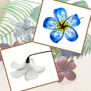 Bestseller Accessorio <span class=keywords><strong>per</strong></span> <span class=keywords><strong>Capelli</strong></span> da Vacanza, Fiori di Schiuma Colorati Hawaiani con Stelo, Gioielli <span class=keywords><strong>per</strong></span> Matrimoni e Feste - Product Image 3