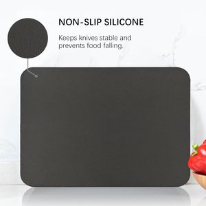 Supplier Chopping Board Wood Fiber Dishwasher Safe BPA Free Natural Pine Wood Fiber Cutting Board Without Hole - Product Image 5