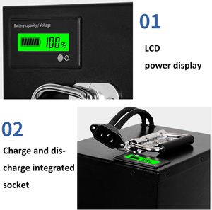 72 V 5000W電動自転車バッテリーオートバイ72ボルト50ah <span class=keywords><strong>Lifepo4</strong></span> 72 V 35Ah Li Ionバッテリーパック - Product Image 3