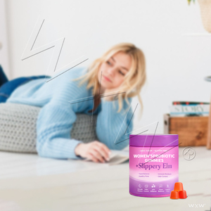 OEM Women's Health Probiotic Gummies with Probiotic Extract for Healthy <b>Yeast</b> Balance and Metabolism Function - Product Image 5
