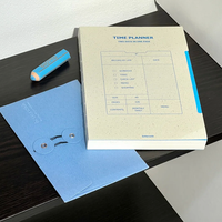 Carnet à spirale A5 Premium 100 g/m² 50 feuilles, couverture rigide, pour la prise de notes quotidiennes, le travail, les études et la planification.