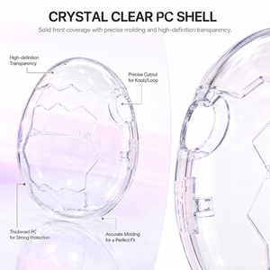 Coque transparente antichoc en PC pour <span class=keywords><strong>Tamagotchi</strong></span> Paradise, étui rigide anti-rayures, vente en gros - Product Image 2