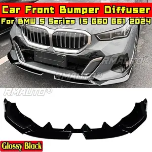 Kit de Carrocería I5 G60 G61, Cubierta de Parachoques Delantero, Estilo MP, Negro Brillante, Alerón para BMW Serie 5 I5 G60 G61 2024, Accesorios para Automóviles - Product Image 3