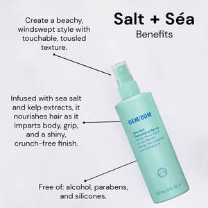 Eigenmarke White Label Professionelles Organisches Meersalzspray Personalisierbar Natürlich Vegan Sulfatfrei Styling-Haarspray - Product Image 3