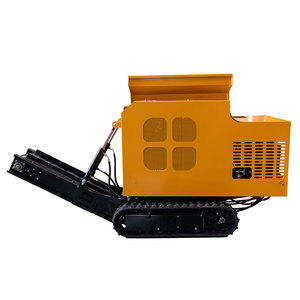 Mini concasseur de pierres HTJC325 avec moteur et pompe à engrenages pour usine de béton domestique et construction routière, compact, facile à utiliser, capacité max. 4t/h - Product Image 1