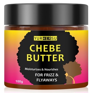 YURHERSU Maschera per <span class=keywords><strong>Capelli</strong></span> al Burro di Chebe Naturale, Nutriente Profonda, Riparatrice, Lisciante e <span class=keywords><strong>Idratante</strong></span>, <span class=keywords><strong>Crema</strong></span> 100g - Product Image 1