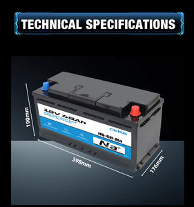 Batterie Sodium-ion 12V 30Ah de qualité supérieure, 2000 cycles, pour <span class=keywords><strong>camping</strong></span>-<span class=keywords><strong>car</strong></span>, bateau, pêche à la traîne, voiturette de golf, <span class=keywords><strong>camping</strong></span>, utilisation par temps froid - Product Image 5