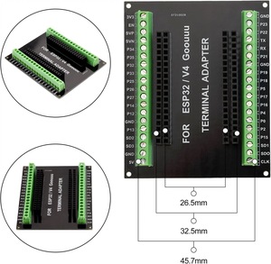 Carte adaptatrice Termina pour <span class=keywords><strong>ESP32</strong></span> <span class=keywords><strong>V4</strong></span> - Product Image 2