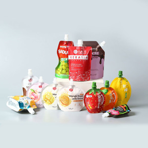 Emballage à pression Sauce au poivre noir Sauce tomate LOGO de taille personnalisée Sac d'emballage avec buse d'arôme en plastique pour fête en plein air - Product Image 5