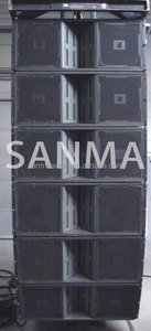 Système de sonorisation professionnel passif VT4889, enceinte colonne 3 voies haute puissance, double 15 pouces, en bois, étanche - Product Image 6