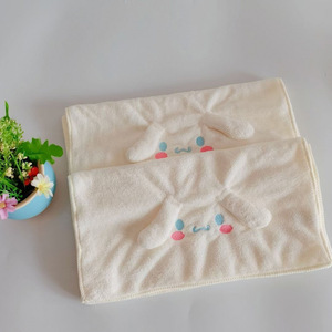 <span class=keywords><strong>Asciugamano</strong></span> da <span class=keywords><strong>Doccia</strong></span> in Pile Corallo a Forma di Cartone Animato con Orecchie 3D per Lavaggio Viso Uso Domestico - Product Image 6