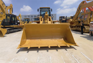 Cargadora de ruedas Caterpillar 966H usada, pala cargadora frontal original japonesa 950H y 980G Cat a la venta - Product Image 4