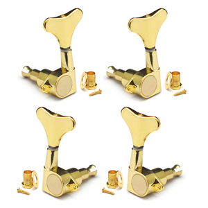 Exquisitos y Duraderos Clavijeros Sellados para <span class=keywords><strong>Bajo</strong></span> Eléctrico, Cabezales <span class=keywords><strong>de</strong></span> Afinación con Relación <span class=keywords><strong>de</strong></span> Engranajes 1:18, Configuración 4R 2R2L 4L - Product Image 3