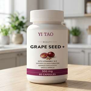 Cápsulas Blandas de Semilla de Uva y Vitamina E, Fabricación OEM, Potente Antioxidante, Antienvejecimiento, Apoyo para la Piel, Marca Privada - Product Image 1