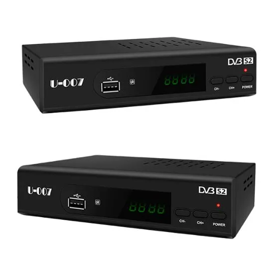 Receptor Satélite 4K DVB-S2, decodificador de TV Digital, WiFi