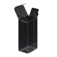 Boîte en plastique PET transparente avec couvercle à charnière |   Boîte d'emballage transparente pour la présentation en magasin et les cadeaux