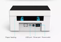 Imprimante thermique d'étiquettes de reçus à code-barres intelligent et code QR, nouvelle technologie innovante, la plus recherchée /USB 110mm