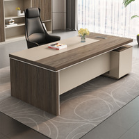 Chaise de bureau en bois de bureau de direction moderne simple pour patron/superviseur/gestionnaire finition en acier inoxydable