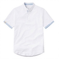 Chemises pour hommes en bambou 100% respirant, personnalisables, style rétro, avec empiècements à carreaux et broderie de lettres, vente en gros fournisseur