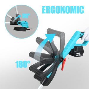 Vertak şarj edilebilir kablosuz 20 Volt ot düzeltici değişken hız hattı kesici fabrika 20 v lityum iyon akülü çim makası - Product Image 2