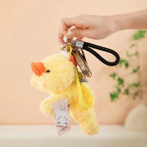 Llaveros de Peluche con Varios Estilos, Colgantes para Bolsos con Forma de Animal, Aptos para Niños y Niñas, Venta al Por Mayor Disponible - Product Image 3