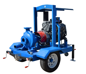 Pompe à eau diesel mobile pour l'irrigation agricole, 4/6 cylindres, 6 pouces - Product Image 3