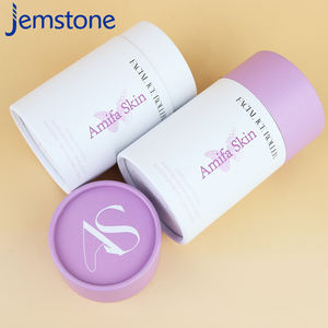 Usine de marque personnalisée vente en gros tube de papier cylindrique d'impression personnalisée conteneur pour l'emballage - Product Image 3