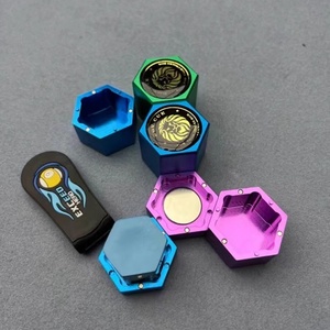 TAOM Hexagon Magnetic <b>Chalk</b> Holder,Portable Pool Cue <b>Chalk</b> Holder for Predator <b>Chalk</b>,Silent <b>Chalk</b> Holder Pool Billiards - Product Image 5