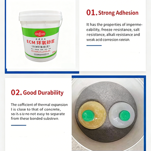 Colle cimentaire époxy ECM améliorée, colle <span class=keywords><strong>liquide</strong></span> pour le bâtiment, adhésif de construction résistant - Product Image 3