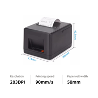 Printer Kasir POS USB 58mm OEM Laris Manis, Harga Terjangkau, Stok Kertas Thermal, Garansi 1 Tahun
