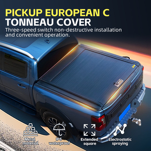 Cubierta de Tonneau enrollable impermeable para <span class=keywords><strong>camioneta</strong></span> <span class=keywords><strong>Mitsubishi</strong></span> Triton <span class=keywords><strong>L200</strong></span> Isuzu D-Max Pickup Trucks - Product Image 6
