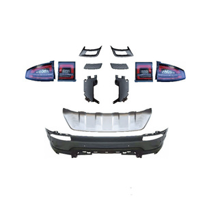 Haute qualité nouveau lifting L462 mise <span class=keywords><strong>à</strong></span> niveau 2020 Sport Style pare-chocs arrière <span class=keywords><strong>garde</strong></span> LED feux arrière Bodykit pour Land Rover Discovery 5 - Product Image 4