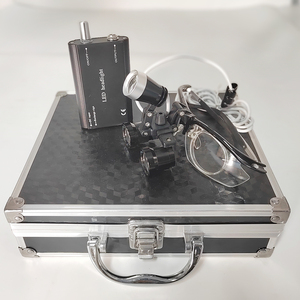 Ống nhòm 2.5x-3.5x zoom nha khoa LOUPES LED ánh sáng phẫu thuật đèn pha Kính lúp phẫu thuật đèn - Product Image 1