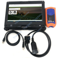 Getac V100 tableta portátil Construcción Industrial Agricultura camión tractor JD servicio EDL V2 asesor herramienta de cable de diagnóstico
